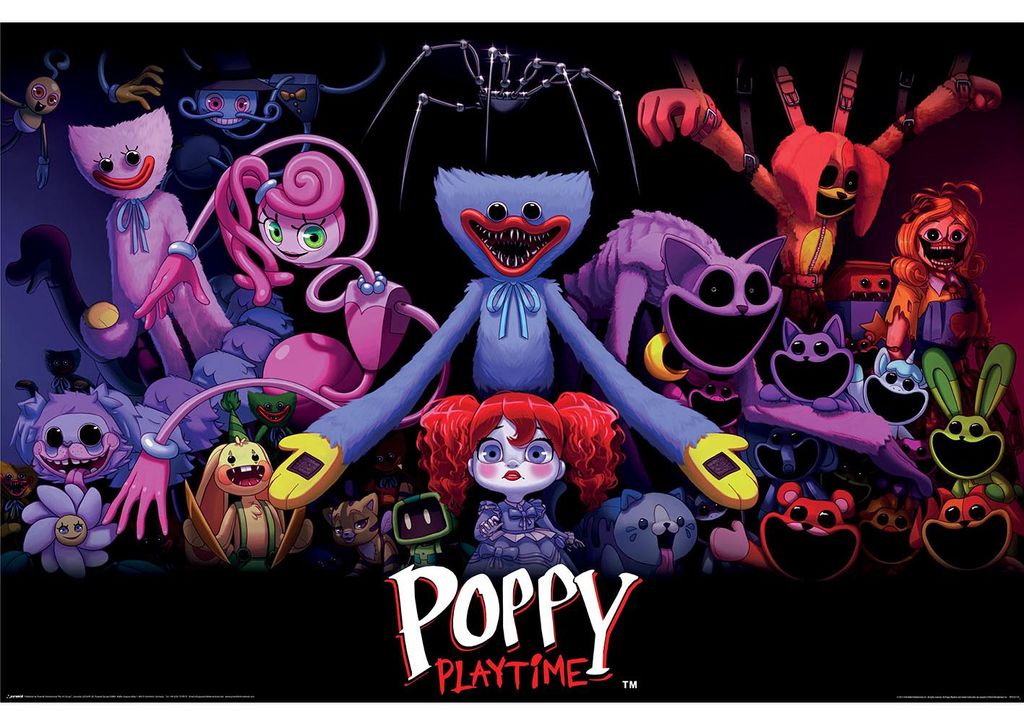 MB 72 - Poppy Playtime - Key Art - Poster 61x91,5 cm Produktbild 