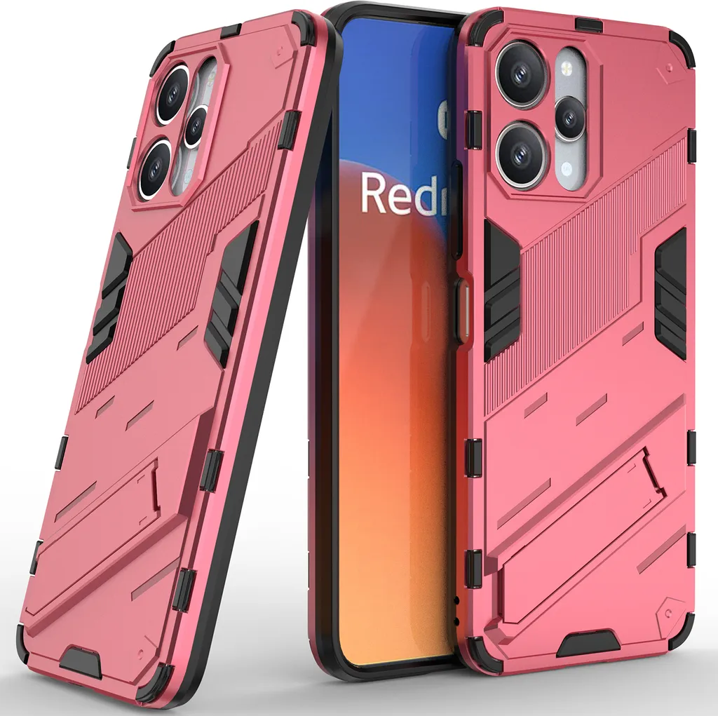 Cover Rosa Elegante Xiaomi Redmi 12 / Poco M6 Pro 5G Antiurto TPU