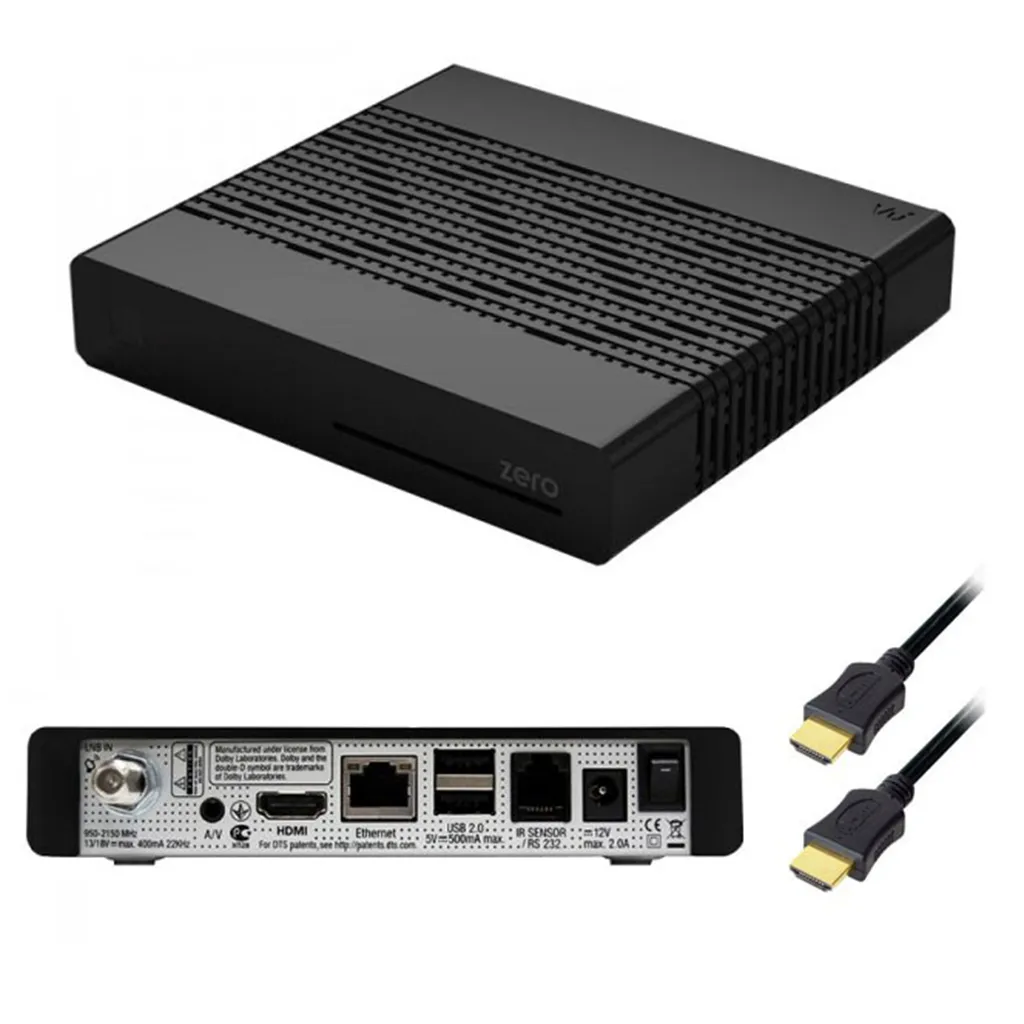 Vu+ ZERO Satellite Full HD Nero Decoder Linux Enigma2 Originale - 10