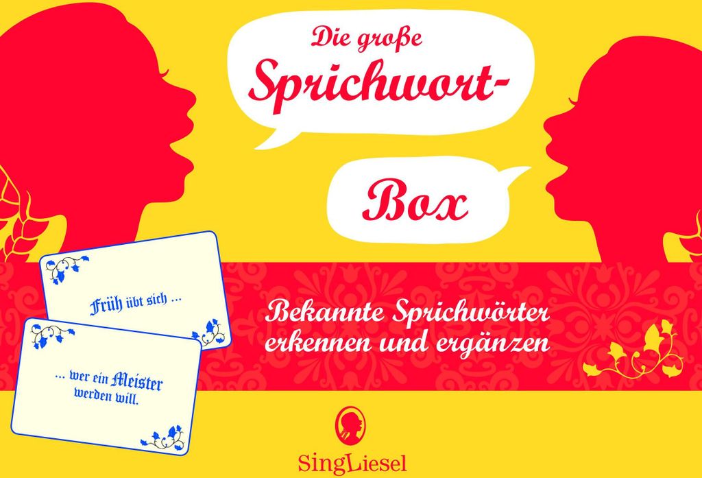 Die große Sprichwort-Box für Senioren