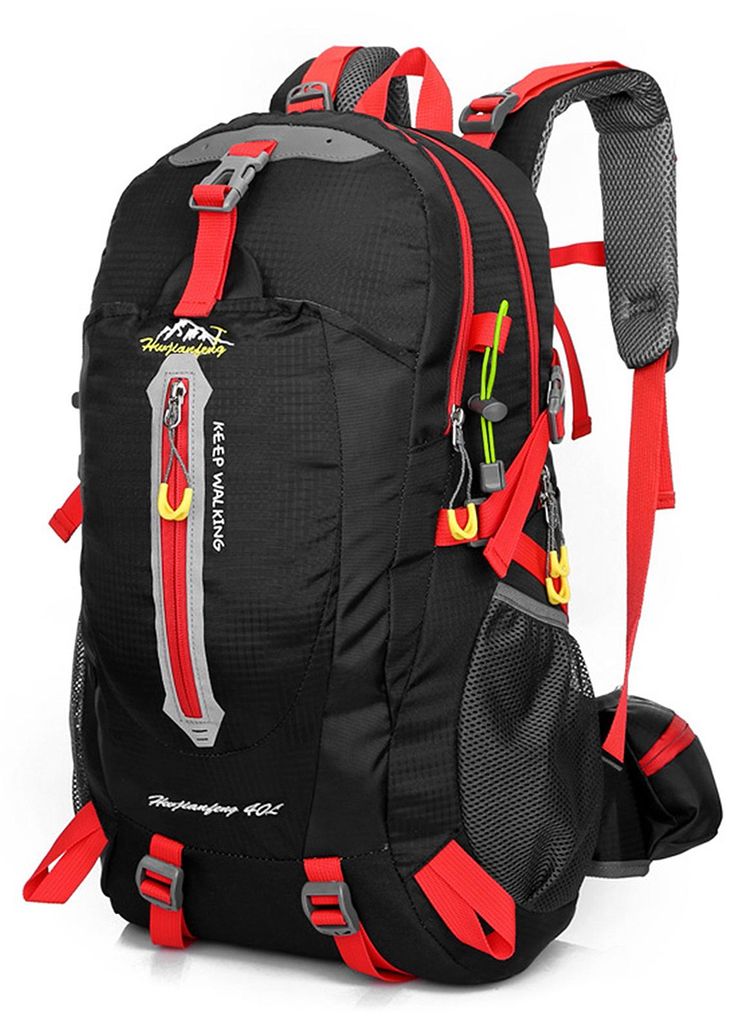 40L Water Resistant Travel Backpack Camp Hike Laptop Daypack Trekking Climb Back Bags For Men Women