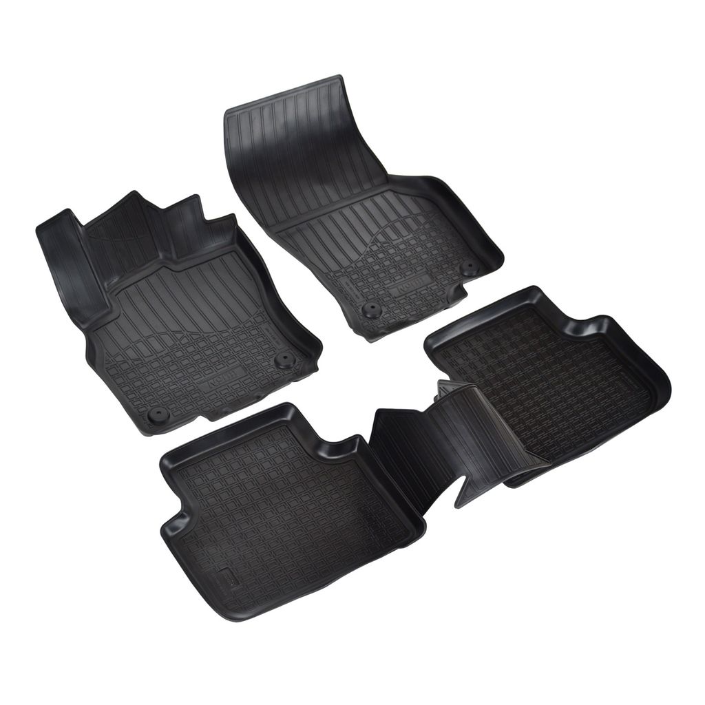 192758 Guardliner Tapis De Coffre ETP (élastomère Thermoplastique), Noir, La 3ième Rangée De