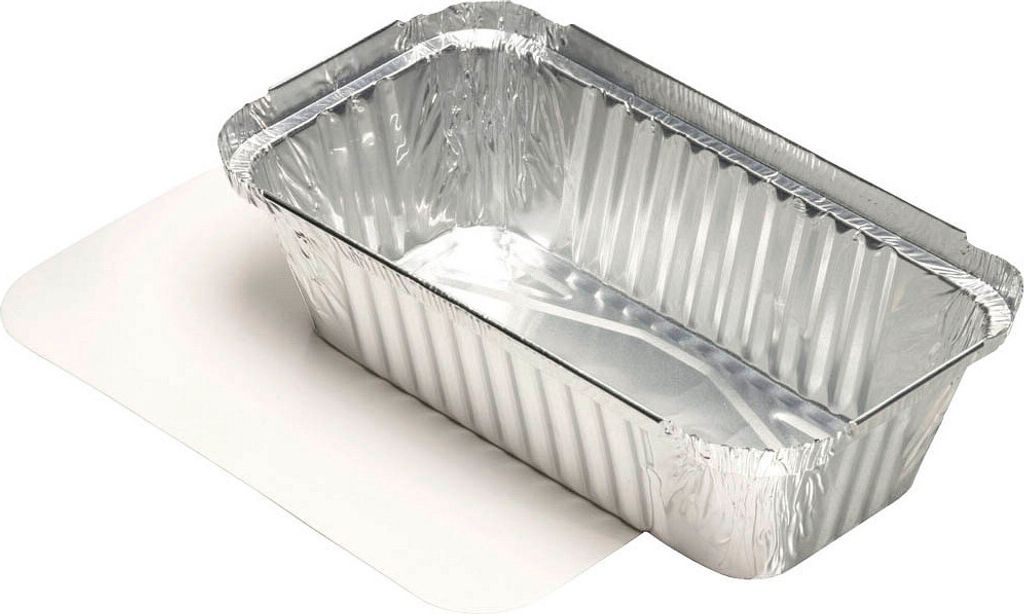 Papstar 14517, Hliník, Stříbrná, 0,7 l, 195 mm, 103 mm, 49 Obrázek produktu 