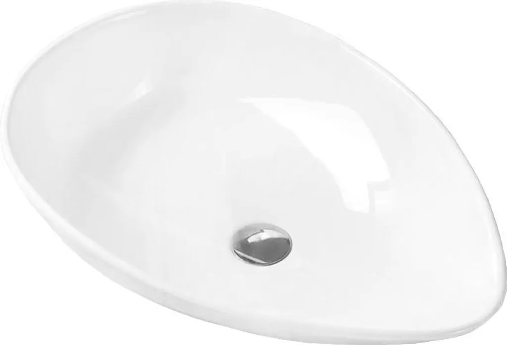 Lavabo Appoggio Mexen Livia 65 | Ceramica Sanitaria Anti-Graffio