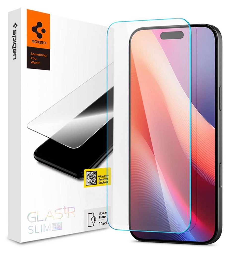 Szkło Hartowane Spigen Glas.tr Slim Iphone 15 / 16 Clear Image du produit 