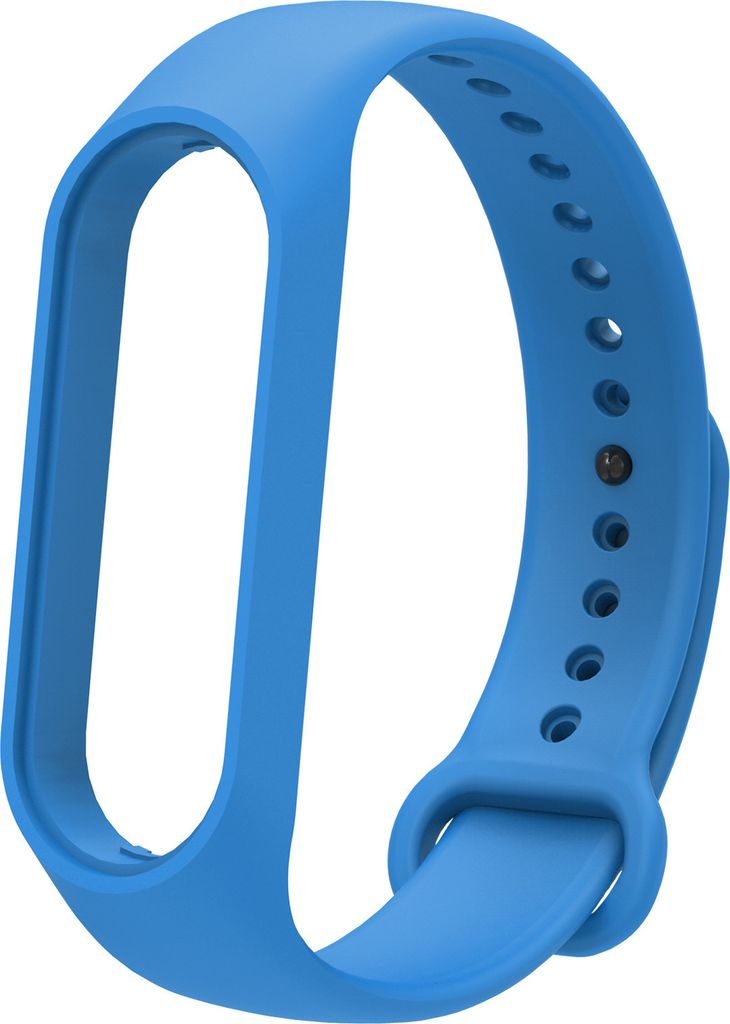 Silikon Armband Für Xiaomi Band 7 6 5 Ersatz Strap Sport Tracker Uhrenarmband Lichtblau