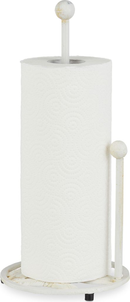 Relaxdays Küchenrollenhalter stehend, Gusseisen, Produktbild 