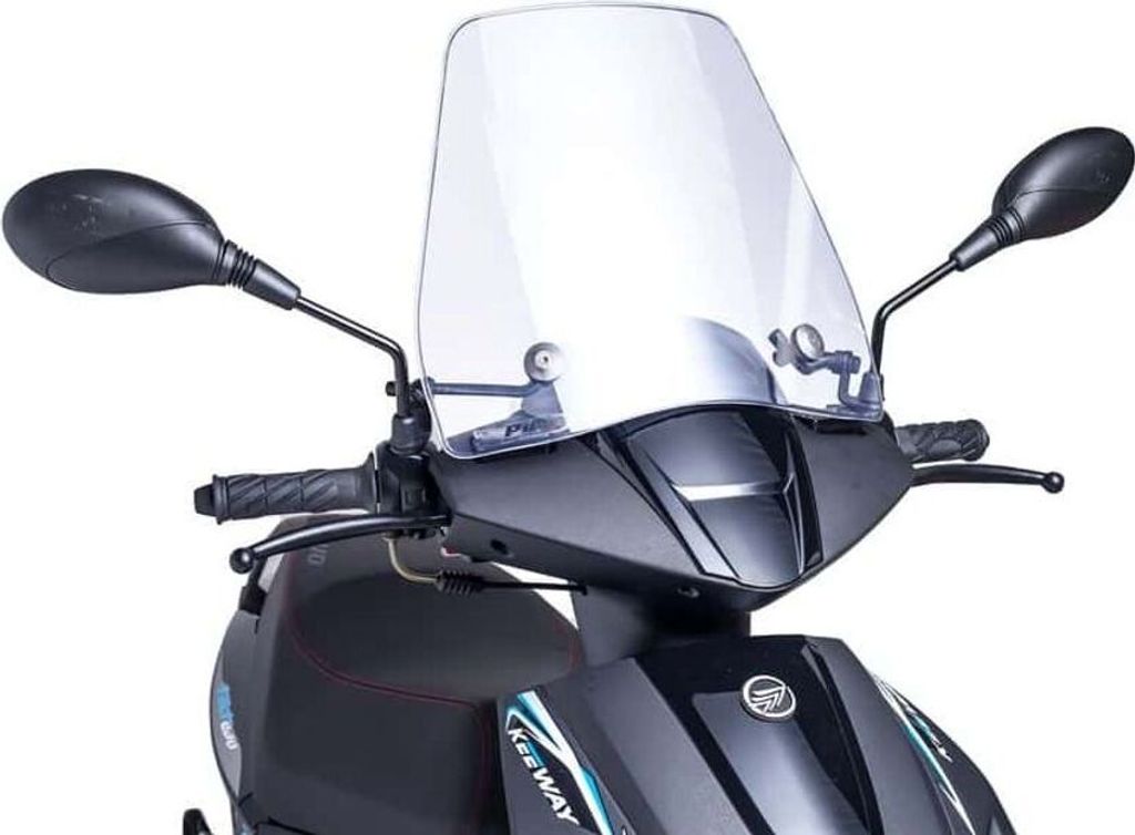 PUIG 8104W Rollerscheibe Urban passend fuer KEEWAY FACT 50 EVO Transparent