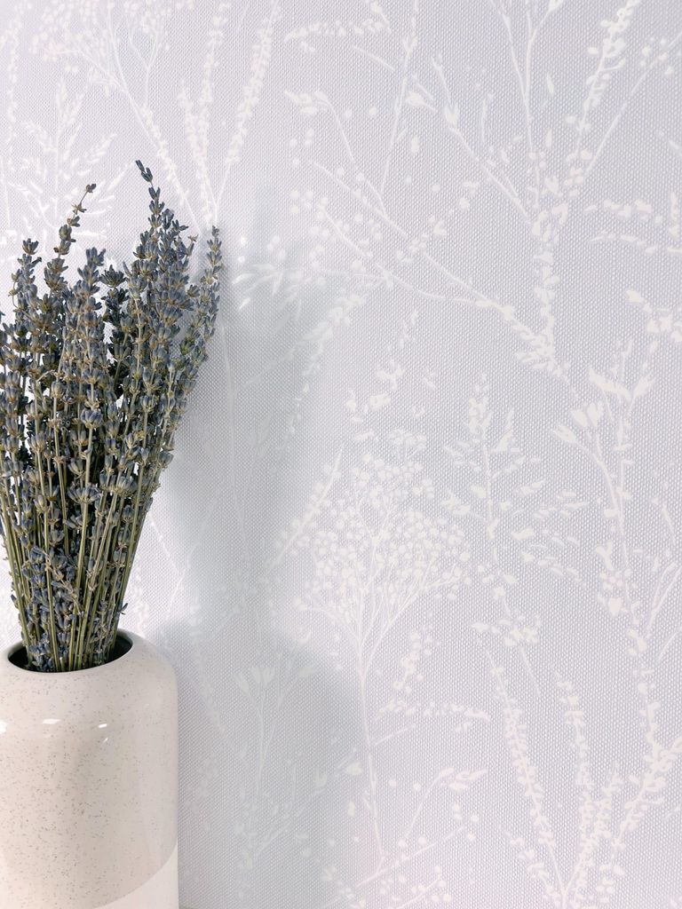 NEWROOM Tapete Lila Vliestapete Äste - Ästetapete Floral Produktbild 