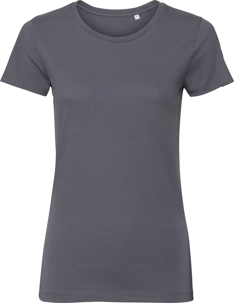 Russell Damen Authentic T-Shirt RW6661 (S) (Dunkelgrau)