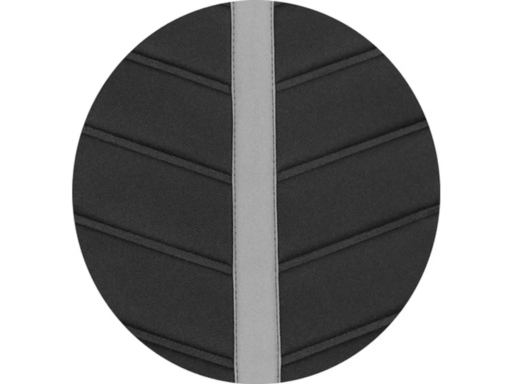 Coprisedili auto CHARLES nero/grigio 2 pezzi - 2