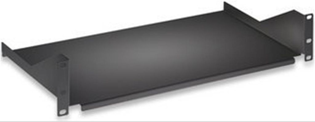 INTELLINET Fachboden 48,3cm 2HE 483x400mm max.50kg Last sw