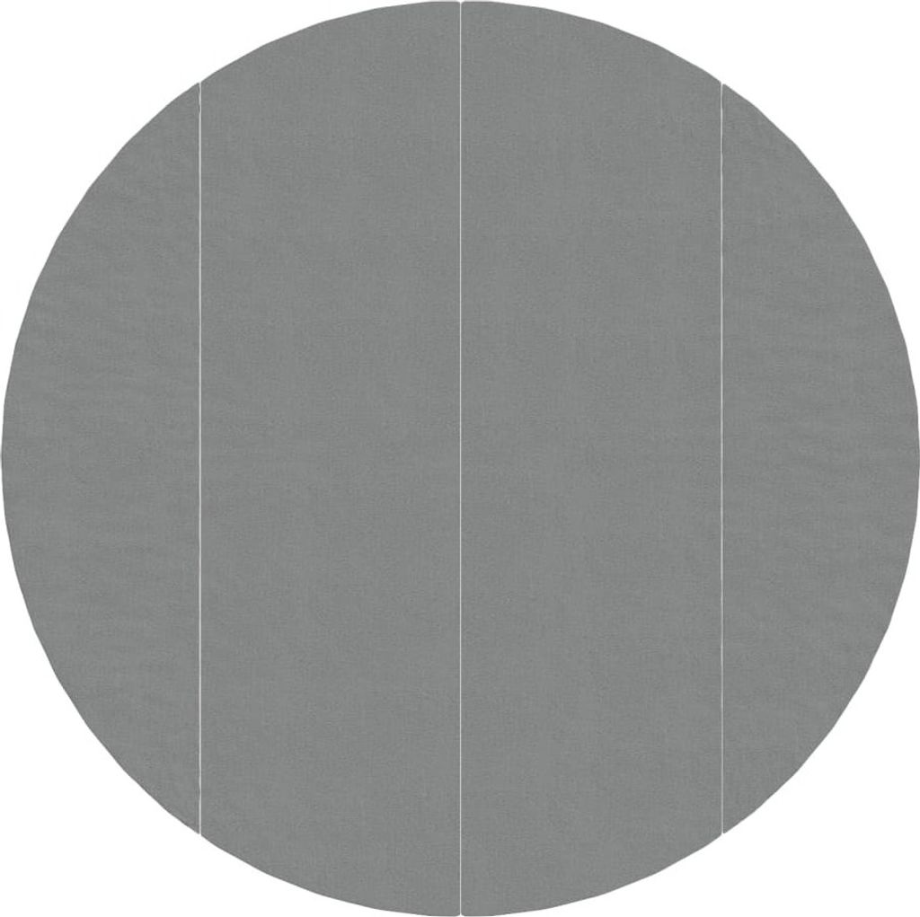 vidaXL Panno per piscine grigio chiaro Ø458 cm geotessile Immagine del prodotto 