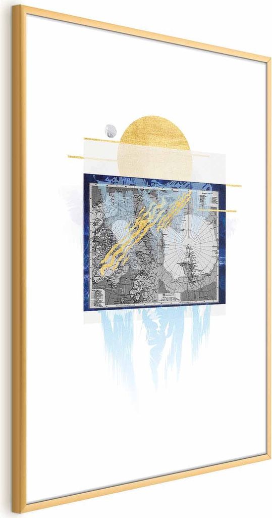 Posterpapier Poster - Antarctica 21x30 cm Landschaften k-C-0091-ao-a