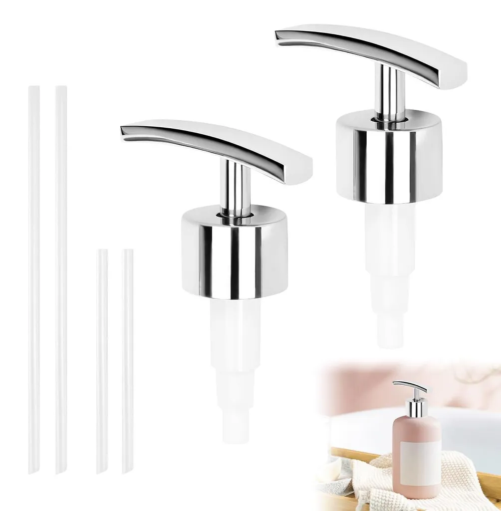Réparation Distributeur Savon avec Pompe Inox et Tubes pour Flacon 28mm