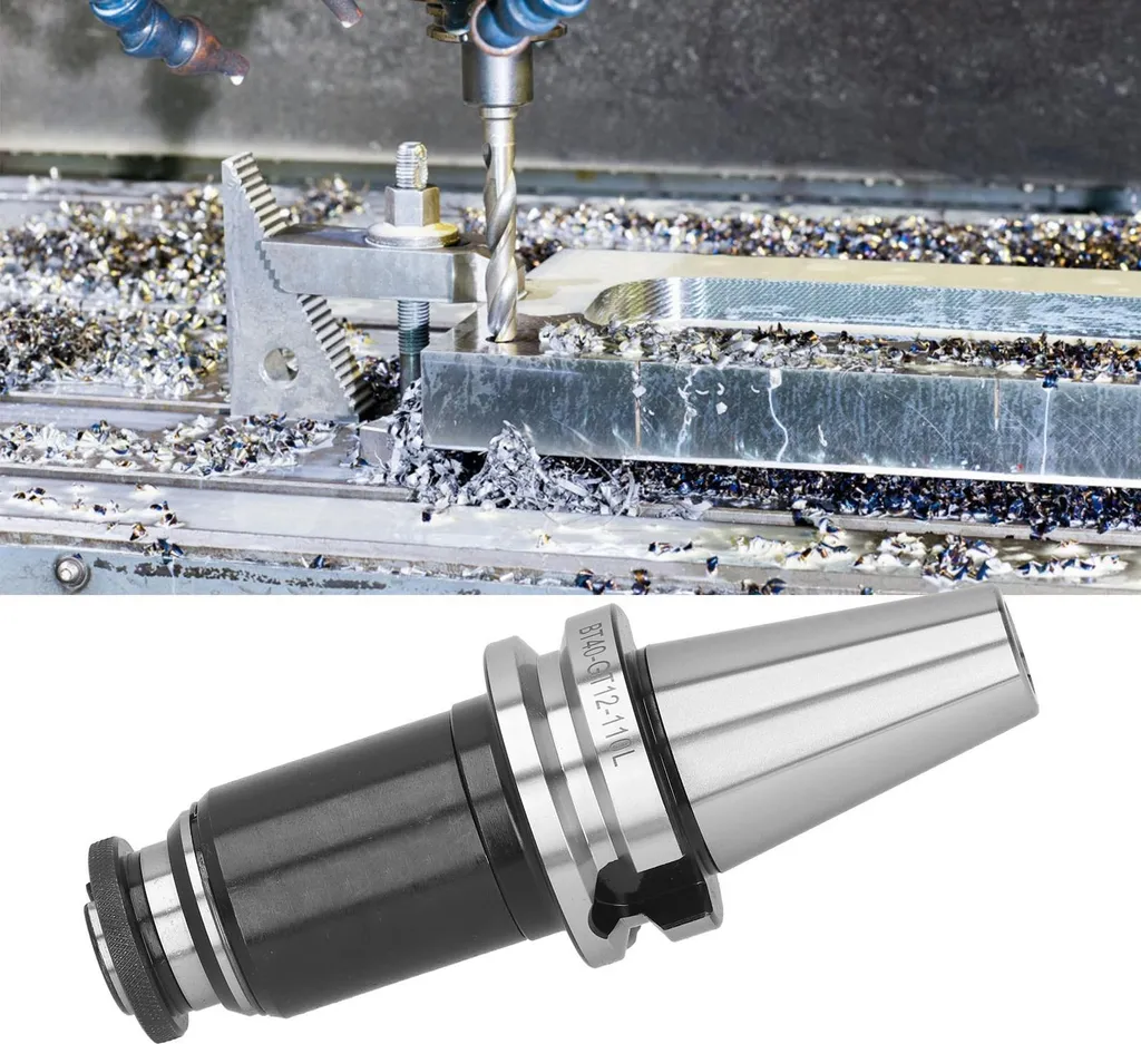 Mandrin BT40 GT12 110L anti-casse pour taraudage CNC haute précision - 9