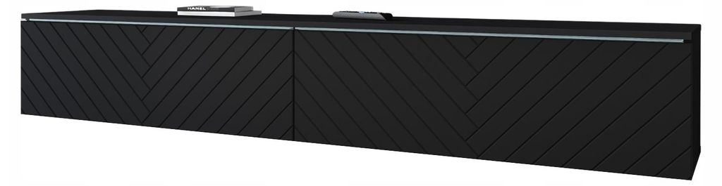 Lowboard APOLLO II RTV skříňka 180 cm, police pod TV, Obrázek produktu 