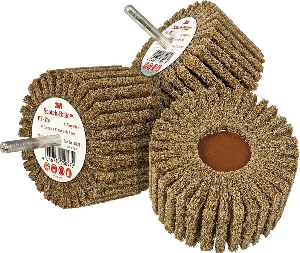 3M Lamellenbürste Scotch-Brite PF-ZS 100 x 45 mm Korn AMED Schaft 6 mm