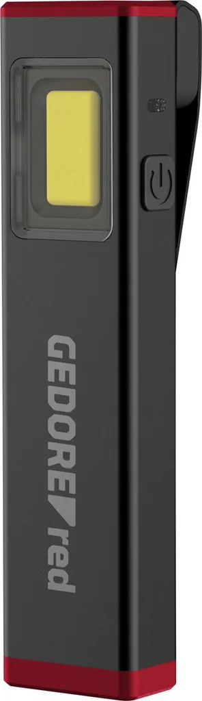 GEDOREred R95700089 Lampe d'inspection LED 600 mAh Noire 8,9 cm