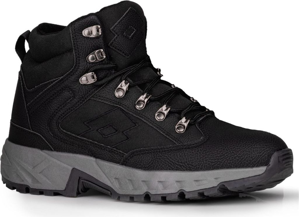 Lotto Boots in Übergrößen Schwarz 2400310U1111 große Herrenschuhe, Größe:40