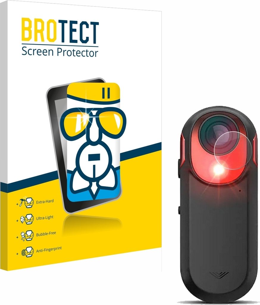 BROTECT Schutzglas für Garmin Varia RCT 715 Schutzfolie Panzer Folie Glas Display Schutz klar