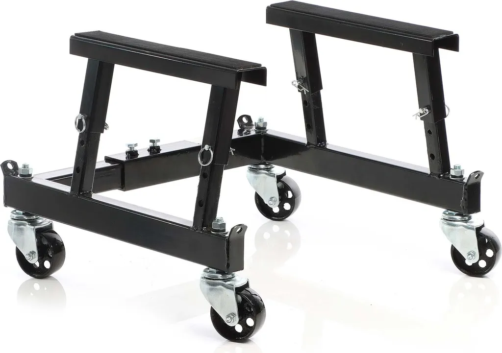 Pont Élévateur Moto et VTT Mobile Support de Montage Capacité 680 kg