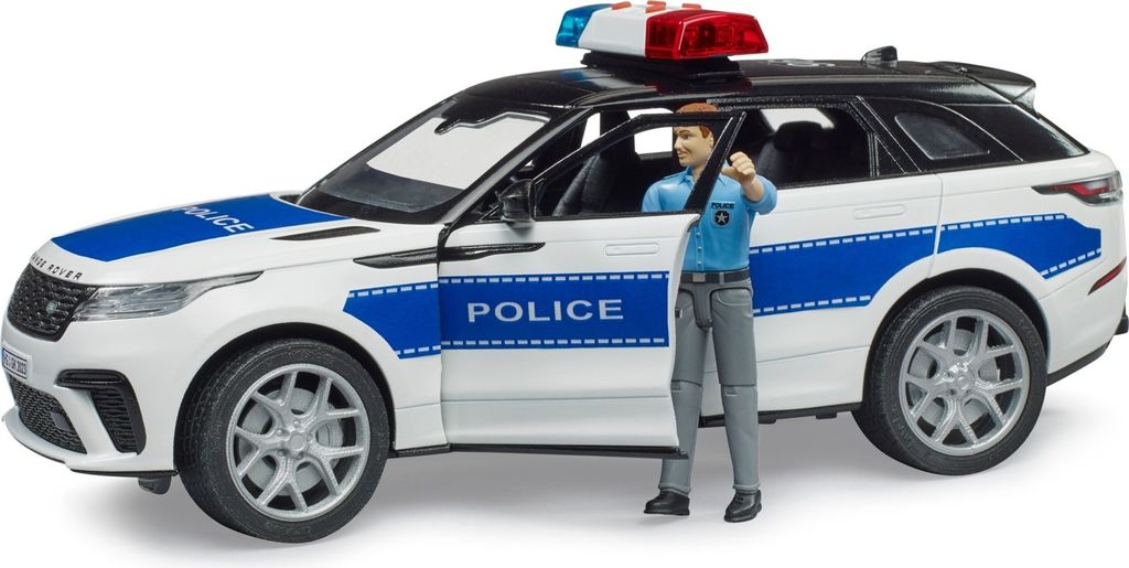 Bruder 02890 Range Rover Velar Polizeifahrzeug mit Polizist Produktbild 
