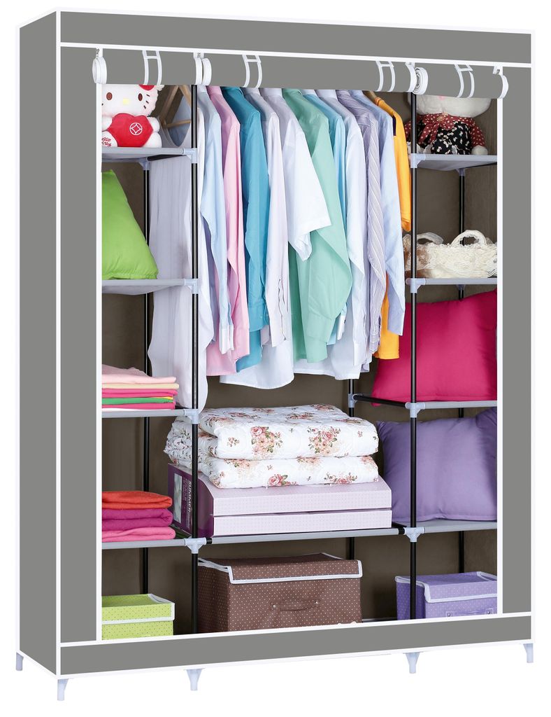 NYVI Kleiderschrank FlexStorage - Faltbar, Tragbar, Stabil, Produktbild 
