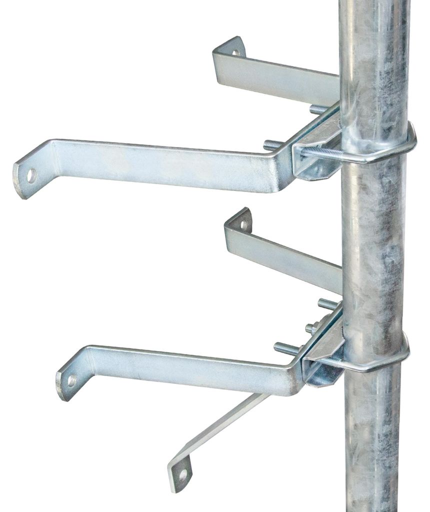 PremiumX Mauerhalter 20cm Stahl SAT Wandabstandshalter für Produktbild 