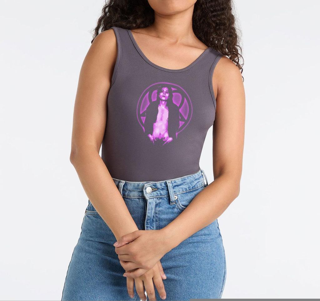 Amplified - "Ville" Bodysuit für Damen GD2817 (XS) (Holzkohle)
