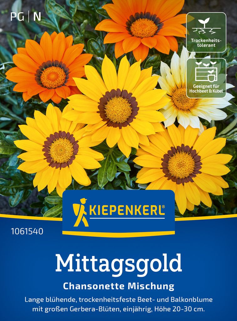 Kiepenkerl Mittagsgoldsamen Chansonette 30 Pflanzen
