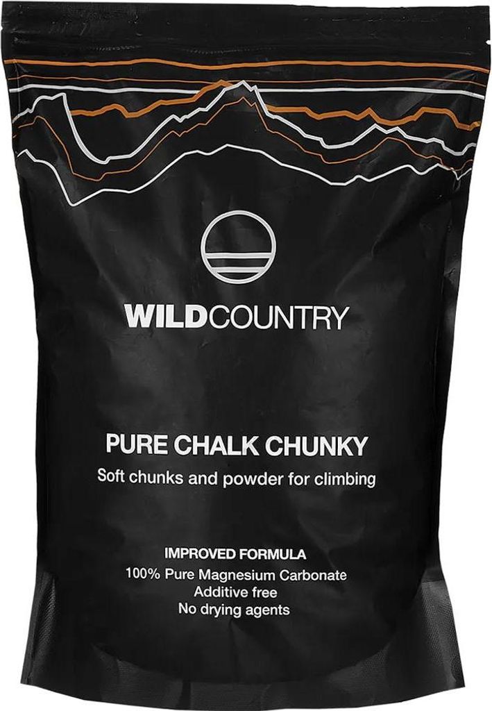 Wildcountry Pure Chunky 1kg Kreide Durchsichtig Durchsichtig One Size