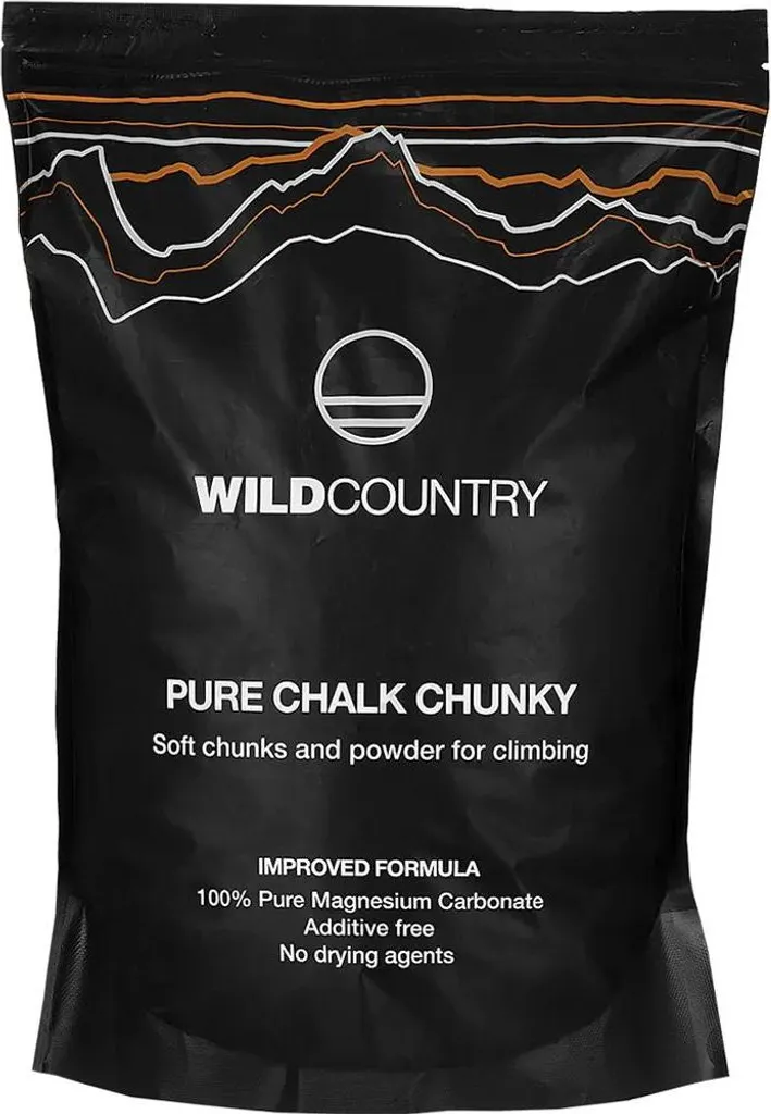 Craie Pure Chunky Wildcountry 1kg Magnésie Haute Pureté sans Additif