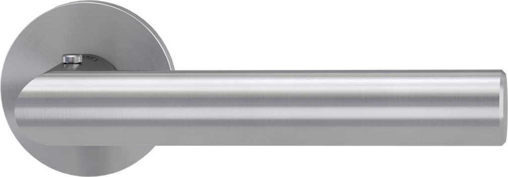 Griffwerk VAYA 128 LUCIA fast2fix Fast2Fix Rosetten rund smart2lock R Edelstahl matt