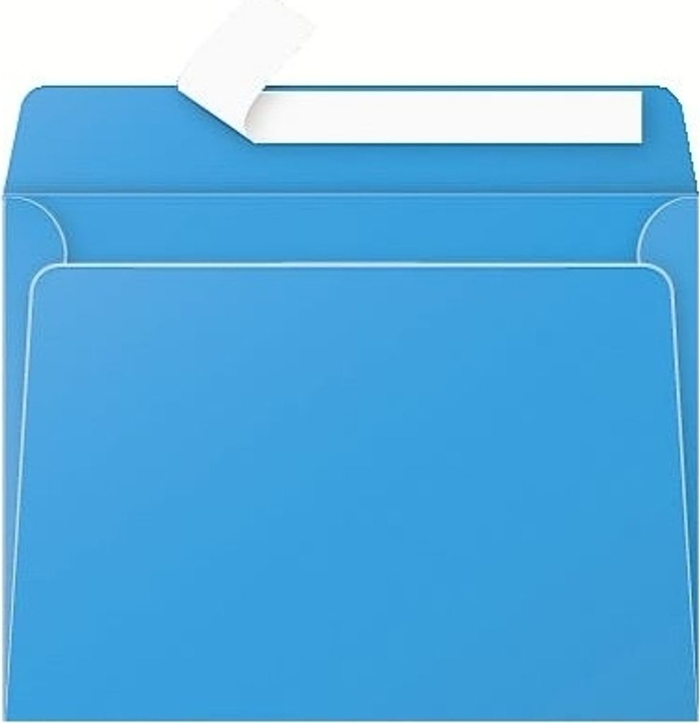 Clairefontaine Umschlag Pollen 162x229 120g karbikblau
