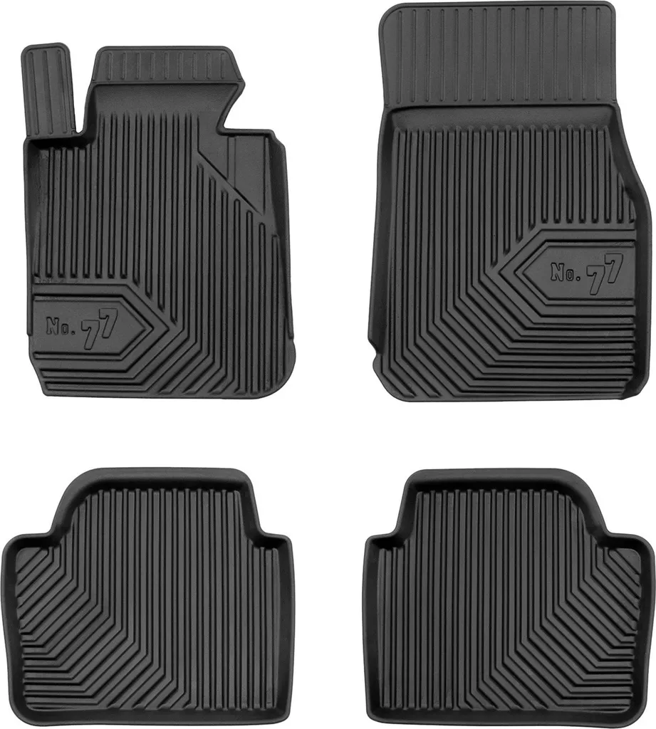 Accessori BMW Serie 3 F30 F31 | Tappetini in Gomma Premium Neri