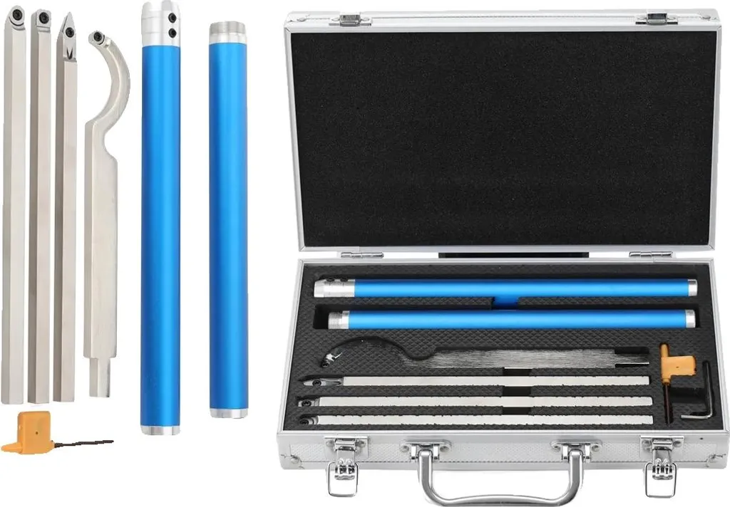 Outils de tournage bois en carbure de tungstène et manche alu 1.85kg