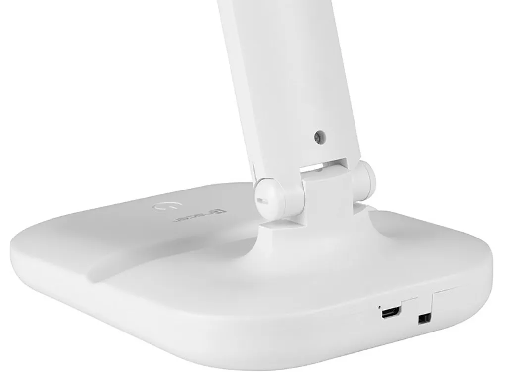 Lampe à poser Tracer Bianca LED design blanc avec éclairage basse conso - 2