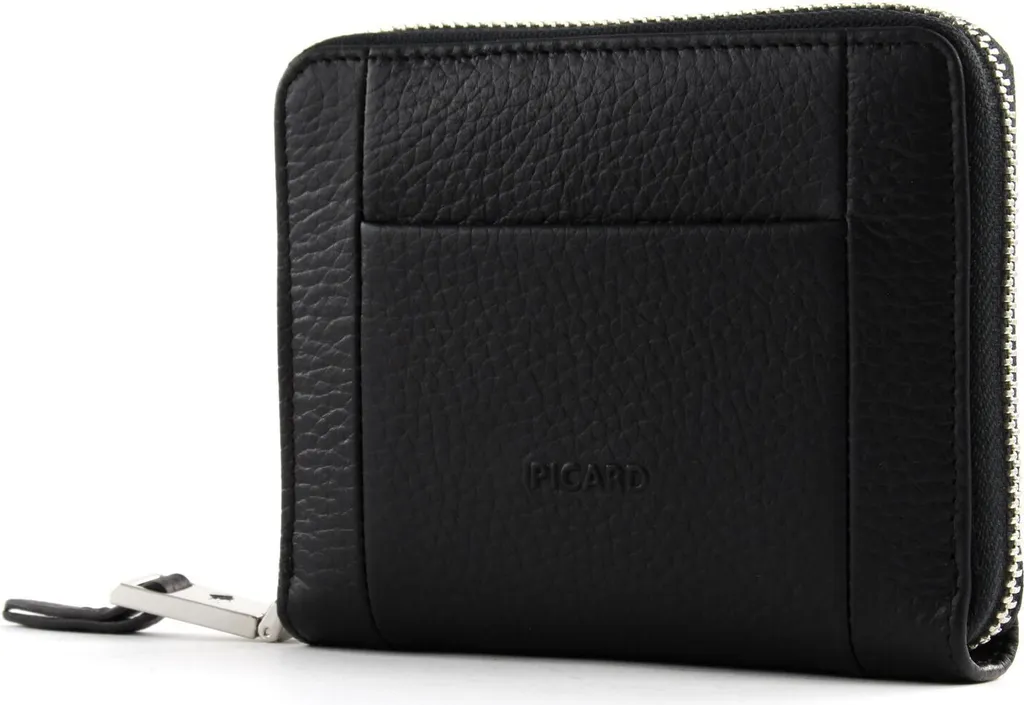 PICARD Pelle portafoglio Pure 1 Wallet Black nero