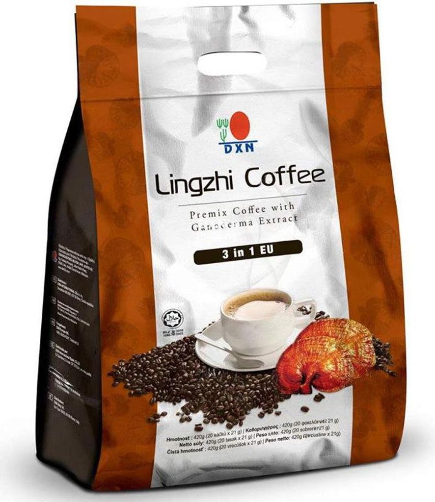 DXN Lingzhi Coffee 3 in 1, 20x21 g Image du produit 