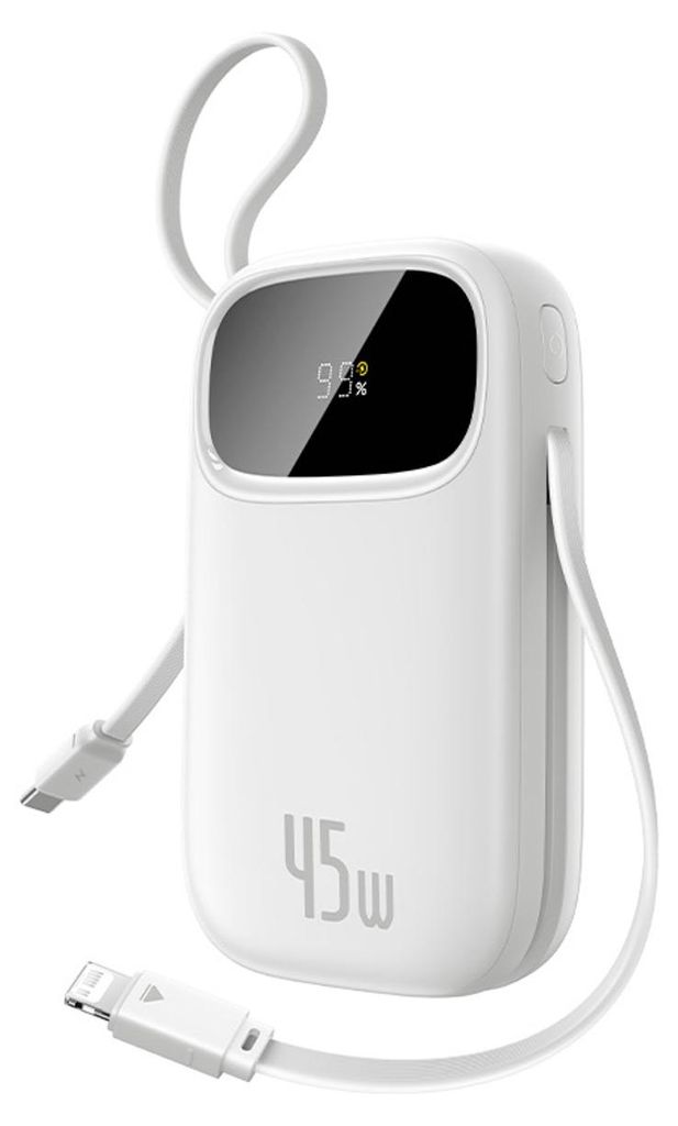 Baseus FC31 3 powerbank kablami USB-C/Lightning 10000 45W - Zdjęcie produktu 