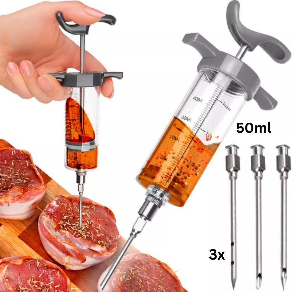 Bratenspritze Marinadenspritze Fleischspritze Produktbild 1