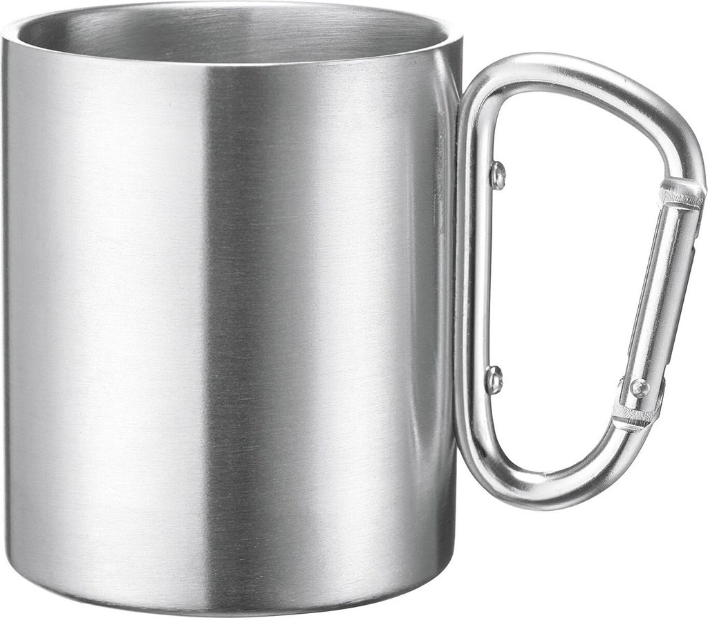 Westmark Edelstahltasse mit Karabinerhenkel, 300 ml, Immagine del prodotto 