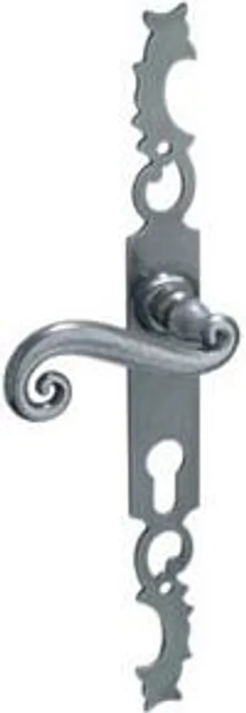 Poignée de porte rustique Aquitaine 41 BOUVET Epoxy gris pour cylindre I