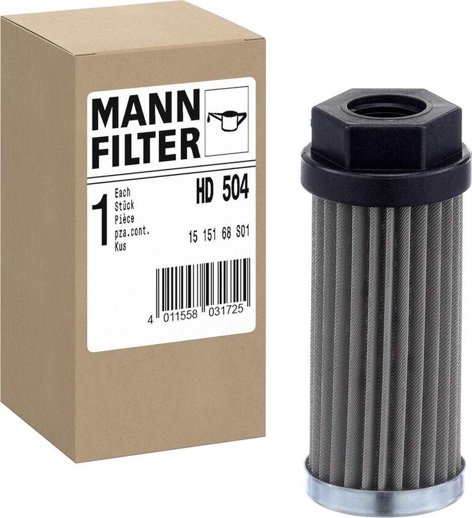 Original MANN-FILTER Filter Arbeitshydraulik HD 504 für CLAAS XERION