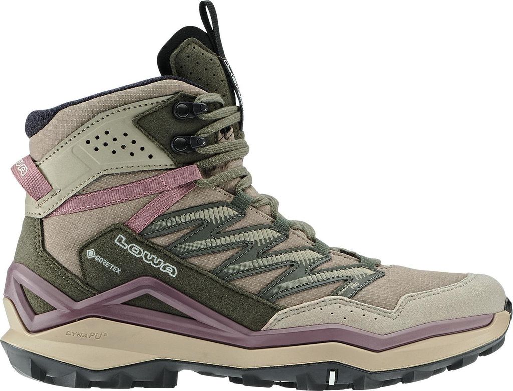 Lowa Damen Maddox Pro GTX Mid Wanderstiefel desert/alt rosa Produktbild 