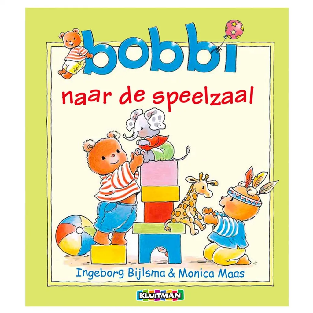 Livre enfant Bobbi naar de speelzaal - Album illustré pour la crèche