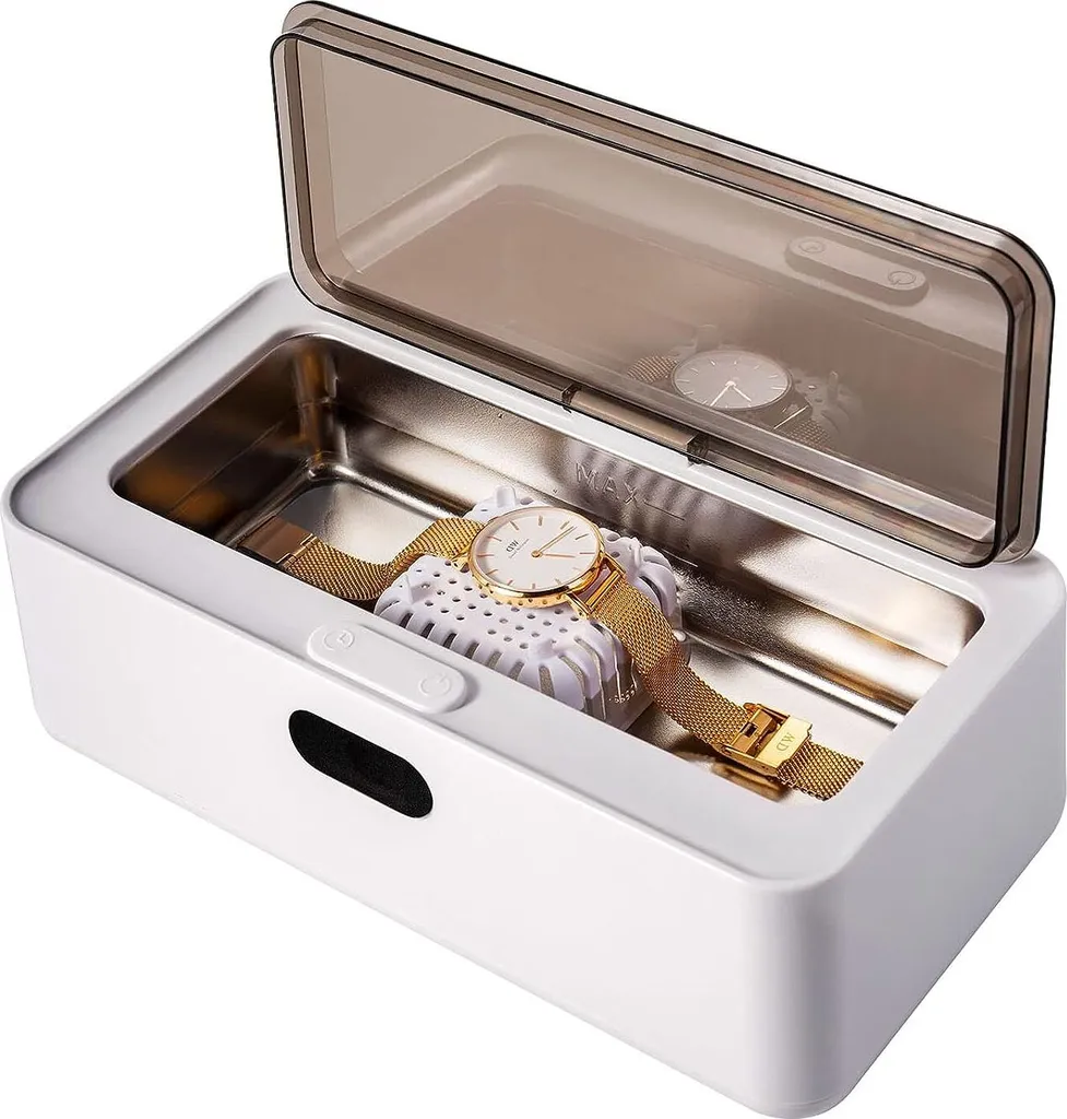 Nettoyeur à ultrasons 500ml 45000 Hz pour lunettes et bijoux modèle GT-1