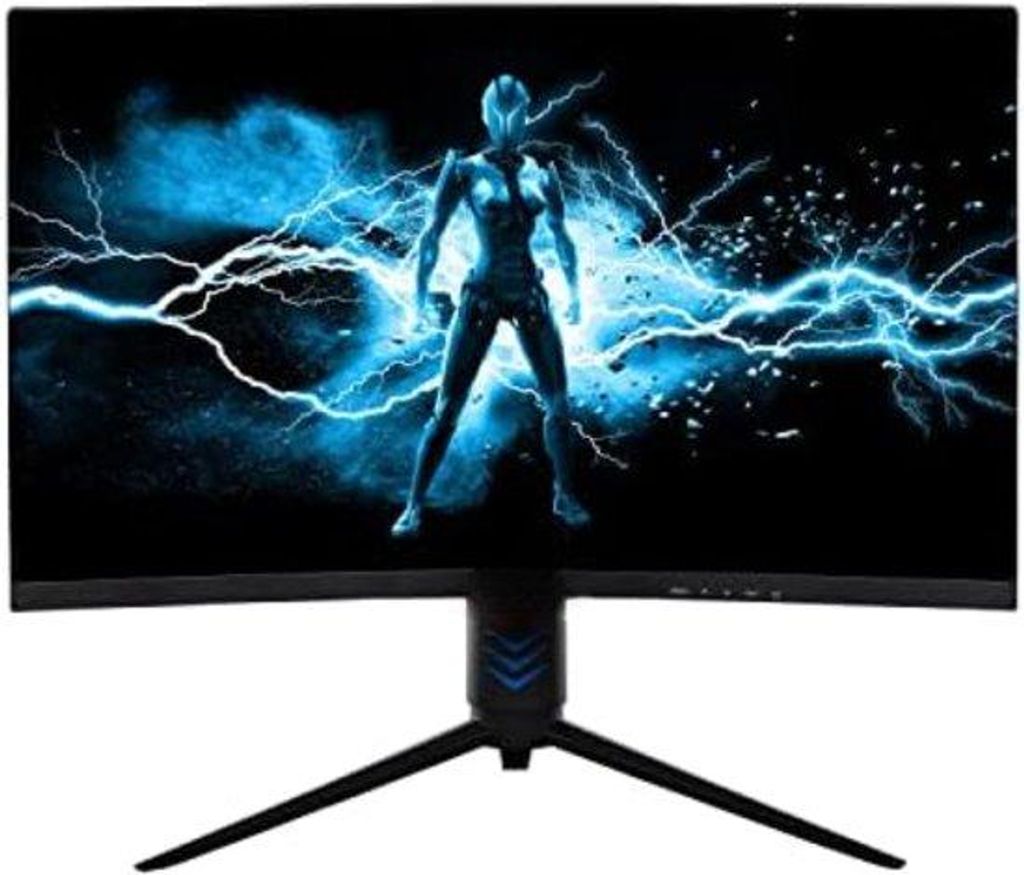 Gebogener 27 Zoll Gaming Bildschirm mit QHD Auflösung und 240 Hz Bildwiederholrate