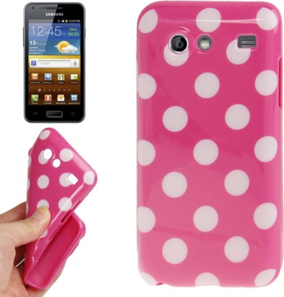 Schutzhülle für Handy Samsung Galaxy S Advance i9070 pink